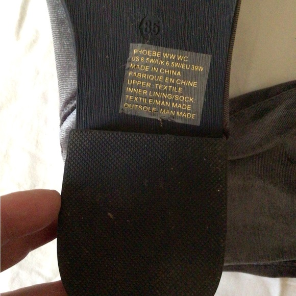 JustFab women’s grey over the knee boots. Size 8.5. - Picture 2 of 4